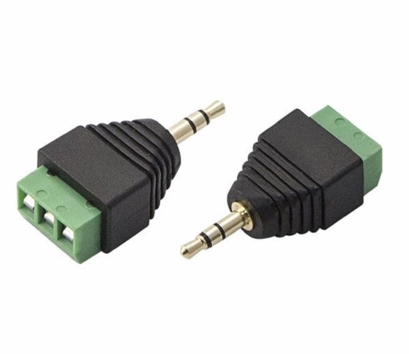 Штекер REXANT 14-0440 стерео 3,5мм с клеммной колодкой под винт,