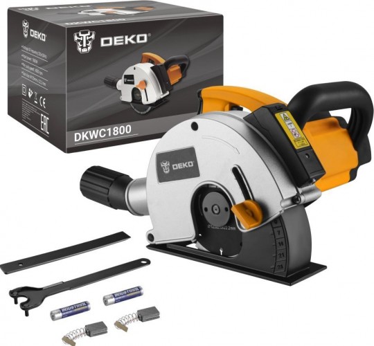 Штроборез сетевой DEKO DKWC1800 лазерный указатель 063-4241 - изображение 5