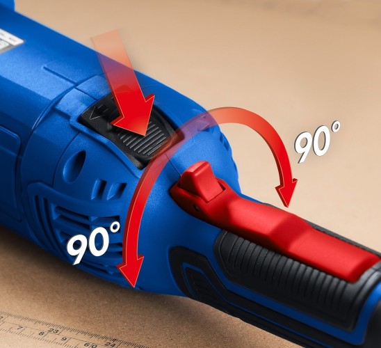 Штроборез сетевой ЗУБР ЗШ d 230 мм, метал. ящик ЗШ-П65-2700 ПСТК - изображение 2