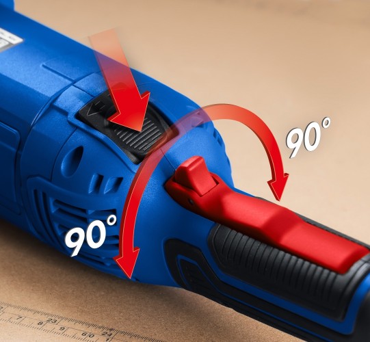 Штроборез сетевой ЗУБР ЗШ d 180 мм ЗШ-П45-2200 ПТ - изображение 2
