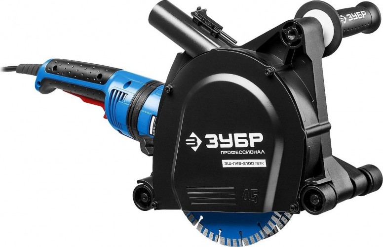 Штроборез сетевой ЗУБР ЗШ-П45-2100 ПВТК Профессионал - изображение 5