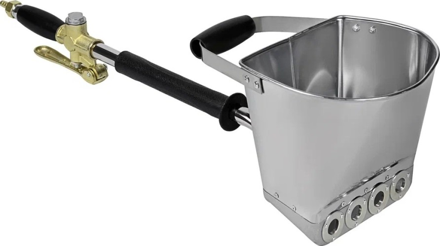 Штукатурный хоппер-ковш DLT 0345 для набрызга штукатурки HYVST OMG-II - изображение 2