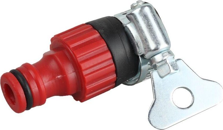 Штуцер без резьбы GRINDA 1/2" пластмассовый, с хомутом 8-426320 8-426320_z01