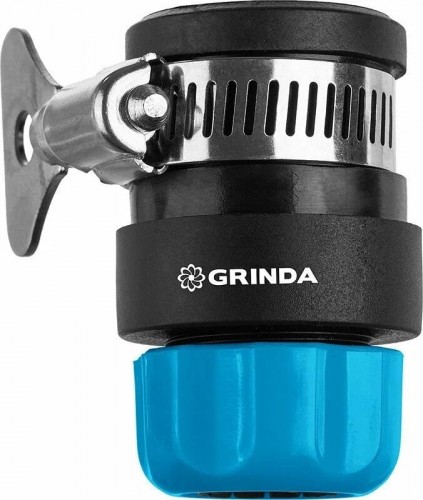 Штуцер без резьбы GRINDA 3/4" с хомутом 8-426335 8-426335_z01 - изображение 2