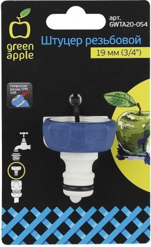 Штуцер GREEN APPLE 3/4" внутренняя резьба GWTA20-054 Б0003113 - изображение 2