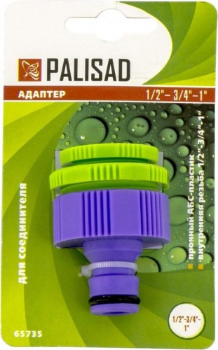 Штуцер PALISAD  1/2"-3/4"-1" внутренняя резьба 65735 65735 - изображение 2