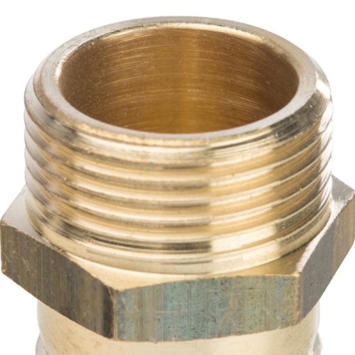 Штуцер POLIMER GROUP  1/2" (латунь) 10 080 021-1/2 AT38 - изображение 3