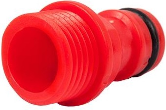 Штуцер QUATTRO ELEMENTI  внеш. резьба 1/2"-брс папа, пластик 645-907 - изображение 2