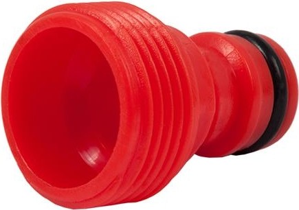 Штуцер QUATTRO ELEMENTI  внеш. резьба 3/4"-брс папа, пластик 645-914 - изображение 2