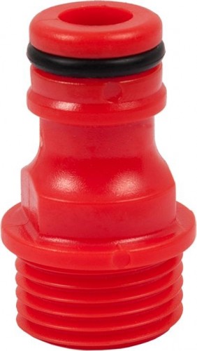 Штуцер QUATTRO ELEMENTI  внеш. резьба 1/2"-брс папа, пластик 645-907