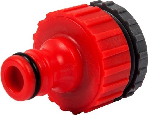 Штуцер QUATTRO ELEMENTI  внутр. резьба 3/4" и 1"-брс папа, пластик 645-952