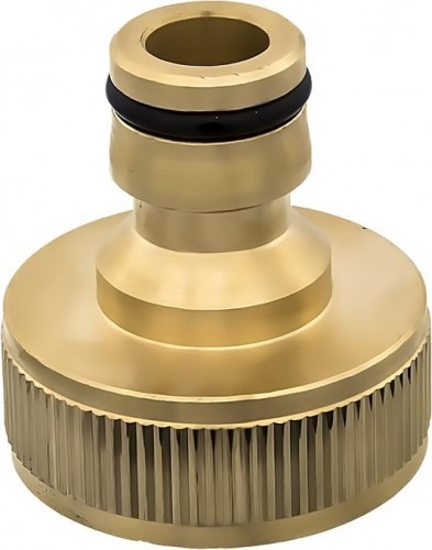 Штуцер QUATTRO ELEMENTI  внутр. резьба 1"-брс папа, латунь 246-340