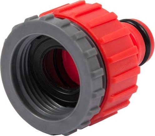 Штуцер QUATTRO ELEMENTI  внутр. резьба 3/4" и 1"-брс папа, пластик 645-952 - изображение 2