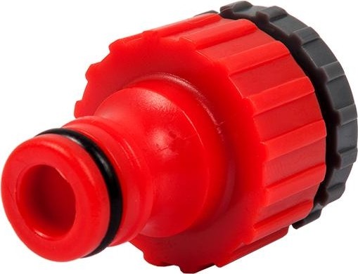 Штуцер QUATTRO ELEMENTI  внутр. резьба 1/2" и 3/4"-брс папа, пластик 645-945