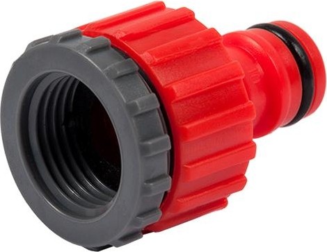 Штуцер QUATTRO ELEMENTI  внутр. резьба 1/2" и 3/4"-брс папа, пластик 645-945 - изображение 2