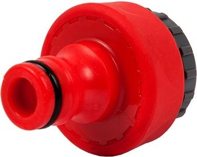 Штуцер QUATTRO ELEMENTI  внутр. резьба 1/2" и 3/4"-брс папа, мягкий пластик 646-034