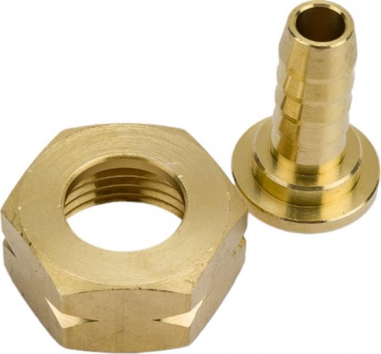 Штуцер со съемной гайкой FOOB F10.11.1 М22, левая резьба, под шланг 9-12мм 00-00002572