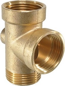 Штуцер Sturm WP97JSU-4 4-х выводной латунный - изображение 3