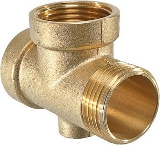 Штуцер Sturm WP97JSU-4 4-х выводной латунный - изображение 4