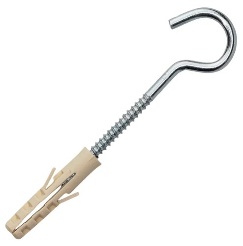 Шуруп-полукольцо SORMAT 3х40 с дюбелем NAT 5 (8 шт.) 9630290342