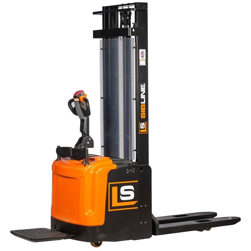 Штабелер электрический самоходный SIBLINE CL1636GA 1,6Т 3,6 М с платформой, cвинц-кислотн АКБ - изображение 3