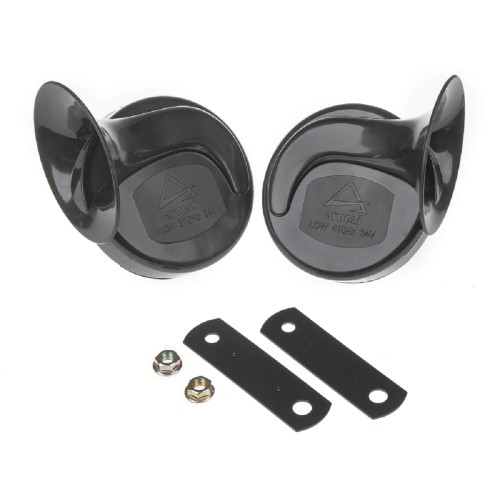 Сигнал звуковой рупорный ARNEZI A1509205  24B 2 шт (d=88мм, 410/510Hz, 105-118dB) - изображение 4