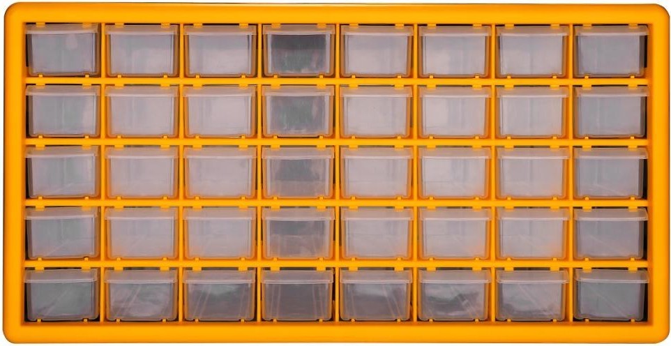 Система хранения DEKO DKTB14  40 выдвижных ящиков (50х16х25см) 065-0819 - изображение 3