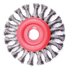 Дисковая щетка SIT U125, жгутовая, диаметр 125мм, посадка 22,2мм - изображение 4