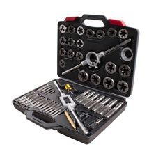 Набор метчиков и плашек МАСТАК, SK-5 M6-M24, кейс, 51 предмет - изображение 2