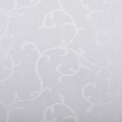 Скатерть 145х145 см «Журавинка» белая (вензель) - изображение 2