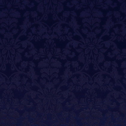 Скатерть 145х145 см «Журавинка» синяя (цветок) - изображение 2