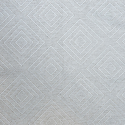 Скатерть лен жаккард 1,45х1,95 м серая (ромб) - изображение 2
