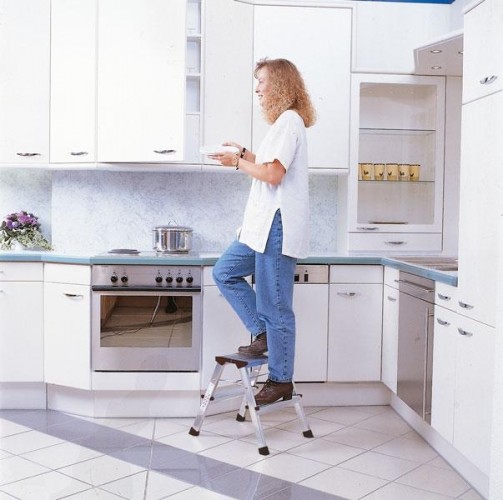 Складная подставка KRAUSE MONTO TREPPY 2х2 двухсторонняя 130013 - изображение 3