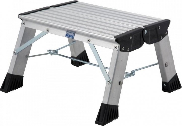 Складная подставка KRAUSE MONTO TREPPY PLUSLINE 1 ступень, алюминий  130327