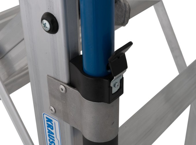 Складной трап KRAUSE 3 ступени, с дугой безопасности 810526 - изображение 3