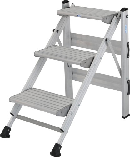 Складной трап KRAUSE 3 ступени, без дуги безопасности 810519