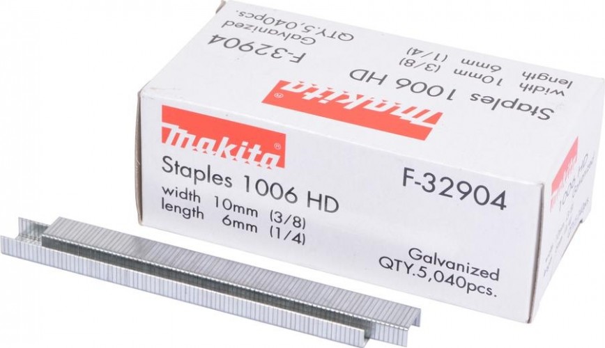 Скоба 10х6 мм  MAKITA 5040 шт. F-32904