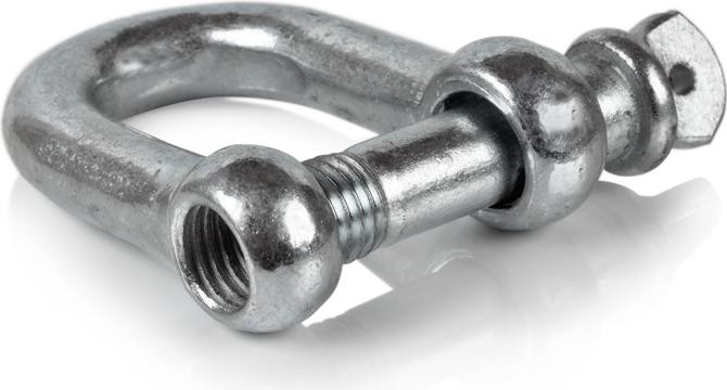 Скоба 12 мм такелажная из нержавеющей стали А4 А4 СТ 12мм