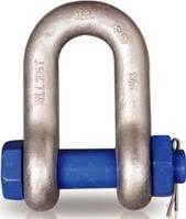 Скоба  22 мм грузоподъемная (4,75 т) прямой тип с гайкой