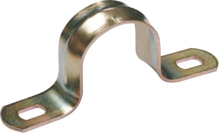 Скоба  25 - 26 мм металлическая двухлапковая RB24-25SMD41