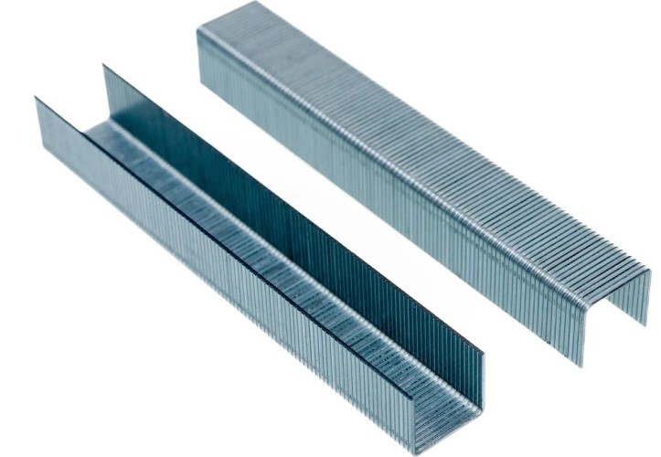 Скоба GROSS 41708 8 мм для мебельного степлера, усиленные, тип 53 1000 шт. 41708