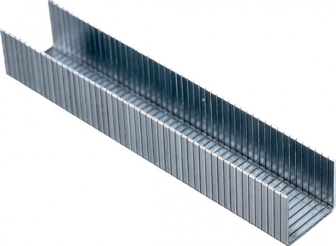 Скоба Кобальт 911-734 10 мм, тип 140 толщина, 1,2 мм, ширина 10,6 мм (10 - изображение 2