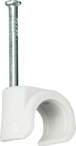 Скоба крепежная ЕВРОПАРТНЕР PSC 7-10 белая (5000шт.) 76082113