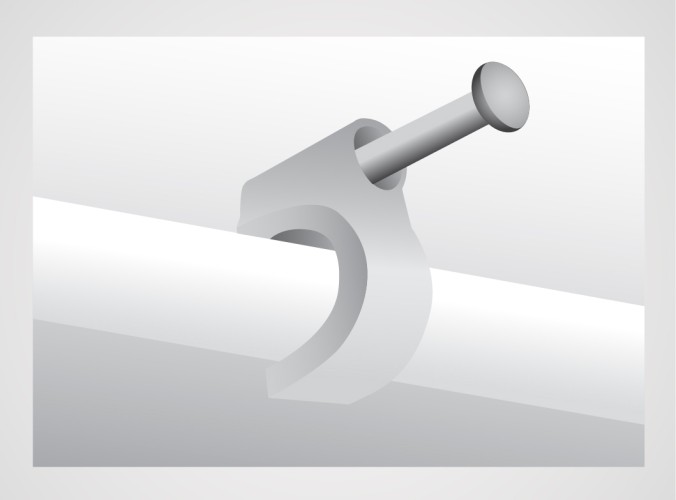 Скоба крепежная ЕВРОПАРТНЕР PSC 8-12 белая (5000шт.) 76082123 - изображение 3