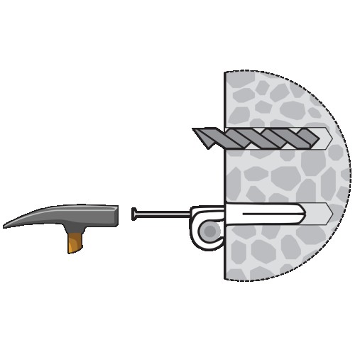 Скоба крепежная ЕВРОПАРТНЕР PSC 8-12 белая (5000шт.) 76082123 - изображение 2