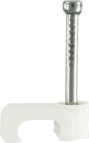 Скоба крепежная ЕВРОПАРТНЕР PSC 6х9 белая (5000шт.) 76082194