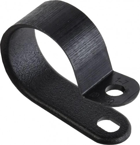 Скоба крепежная IEK 20мм нейлон черн. (уп. 50шт) USK11-20-050-K02