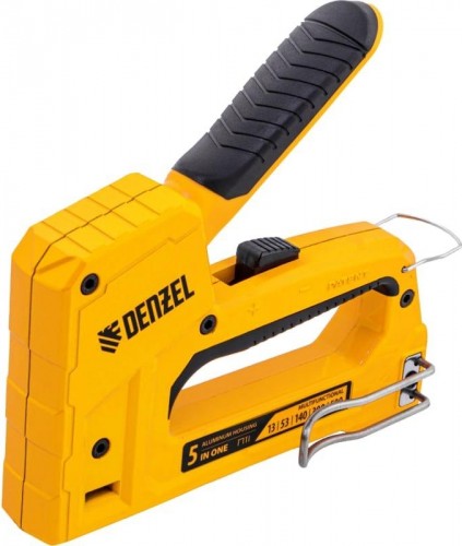 Скобозабиватель ручной Denzel тип 53 и 13, 6-14мм, тип 140, 10-14мм, тип 300, 15мм, тип 500, 15мм 40215 - изображение 3
