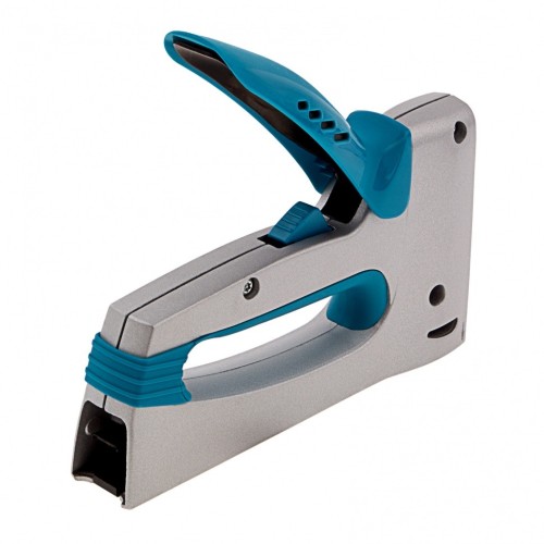 Скобозабиватель ручной GROSS 6-16мм степлер мебельный, алюминиевый корпус,регулировка  41002 - изображение 2