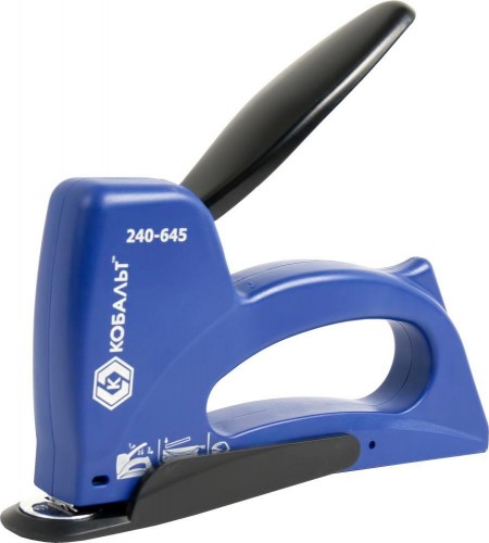 Скобозабиватель ручной Кобальт 240-645 механический 6-10 мм, тип 53 - изображение 3